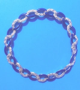 Balenciaga Superbe Collier Ras du Cou Vintage Plaqué Or & Email (40 cm Ouvert) - Imagen 1 de 12