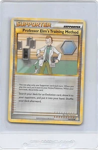 PROFESSOR ELM’S TRAINING METHOD - 100/123 - HGSS - Pokemon Card - NM/LP - Picture 1 of 2