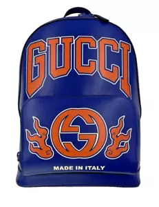 GUCCI Blue leather Wings With Interlocking G Backpack - Chinese New Year's - Bild 1 von 7