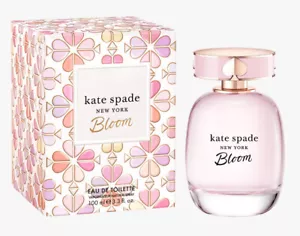 2024-BLOOM BY KATE SPADE-EDT-SPRAY-3.3 OZ-100 ML-AUTHENTIC-MADE IN FRANCE - Picture 1 of 2