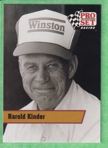 1991 Pro Set Racing Legends #L7 Harold Kinder NASCAR - Picture 1 of 2