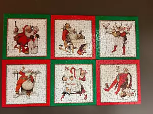 Santa's Christmas Journey, Vintage Springbok puzzles, 420 pieces, 1984, complete - Picture 1 of 7