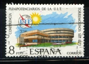 S0557_1_SELLOS ESPAÑA 1973 CONFERENCIA PLEMIPOTENCIARIOS U.I.T. EDIFIL 2145 (o) - Imagen 1 de 1