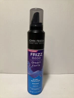 John Frieda Frizz Ease Dream Curls Curl Reviver Mousse, Define & Holds 7,2 oz - Imagem 1 de 2