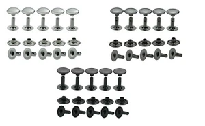 Rivets Creux À Tête Unique, Inoxydable, Laiton, En 6Mm, 7Mm, 9Mm, 10Mm, 13Mm - Photo 1/5