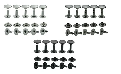 Rivetti cavi testa singola, inossidabile, ottone, in, 6 mm, 7 mm, 9 mm, 10 mm, 13 mm - Immagine 1 di 2