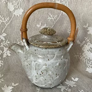 Teapot Artist Signed Canadian Pottery John Robertson Kamloops - Picture 1 of 9