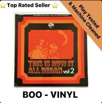 This Is How It All Began Vol 2~Vinyl LP Album~Rock N Roll, R n B, Soul EX-EX - Image 1 of 4