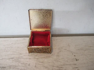 Caja Rosario Baratija Metal Schmid Bros Japón De Colección Forrada Terciopelo Don Manuel Osorio... - Imagen 1 de 6