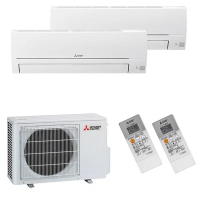 Mitsubishi Electric Klimaanlage Basic Wandgerät Multisplit 2,5kW + 3,5 kW A++/A+ - Bild 1 von 4