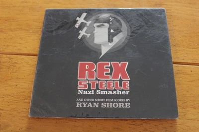 Rex Steele Nazi Smasher CD Ryan Shore Soundtrack Movie Score New Sealed 2009 Foto 1 de 2