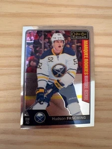 2016-17 O-Pee-Chee Platinum #165 Hudson Fasching RC - Buffalo Sabres - Picture 1 of 2