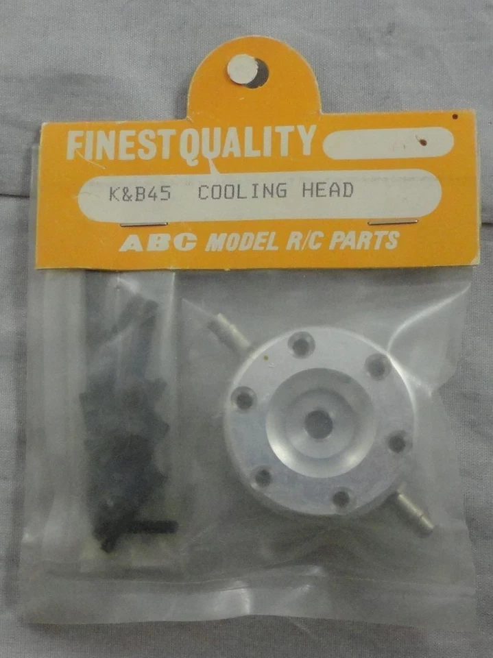 Cabezal de refrigeración por agua marino motor nitro K&B45 por piezas modelo ABC K&B .45 Foto 1 de 4