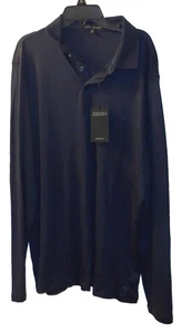 Neu Robert Barakett Herren Georgia Blue Night Pima Baumwolle Polo XL - Bild 1 von 5