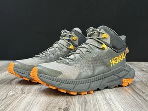 Hoka One One Trail Code GORE-TEX Castlerock Persimmon Orange Mens Size 7.5D New - Picture 1 of 13