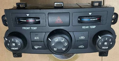 2009-2012 Kia Sedona Manual Dash AC Heater Climate Temp Control 3 Knob OEM - Image 1 of 4