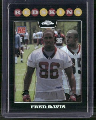 2008 Topps Chrome #TC214 Fred Davis Refractors - Image 1 of 2