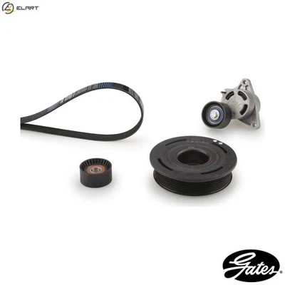 VRIBBED BELT SET K047PK1835 FOR RENAULT MASTER/II/Platform/Chassis/Van/Bus 2.5L - Image 1 of 4