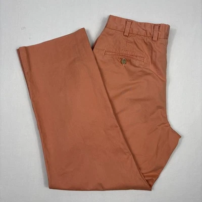 Bill's Khakis M3 Chino Pants Men's 36x30 Salmon 5 Pocket Stretch Made In USA - Image 1 of 4