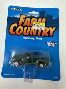 4347 Ertl 1996 Farm Country Green 1950 Chevy Pickup ~ Sealed Die Cast 1:64 - Picture 1 of 2