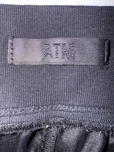 ATM Anthony Thomas Melillo schwarze Jogginghose aus 100 % Seide Damengröße Large - Bild 1 von 8