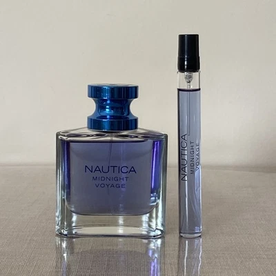 Eau de Toilette Nautica Midnight Voyage 1,6 fl oz y spray de viaje 0,33 fl oz Foto 1 de 4