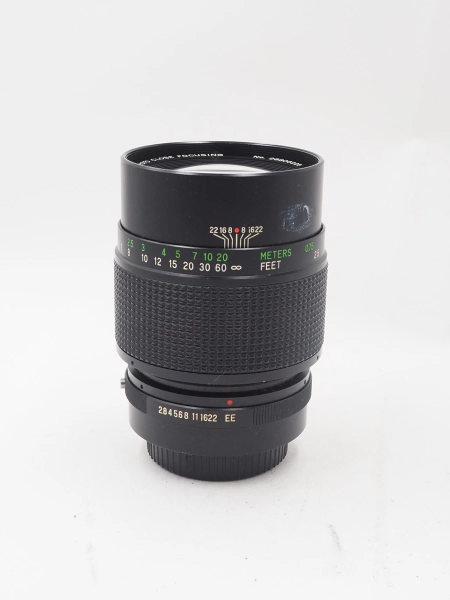 Vivitar f/2.8 Camera Lenses 135mm Focal for sale - eBay