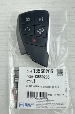 2021-2025 Chevrolet Silverado Keyless Remote Key Fob Transmitter GM 13560205 OEM - Image 1 of 4