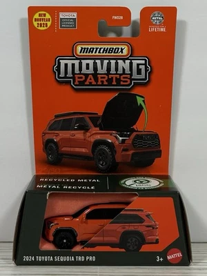 2025 Matchbox Moving Parts 2024 Toyota Sequoia TRD Pro 29/50 - Image 1 of 4