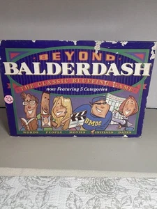 Beyond Balderdash The Classic Bluffing Board Game Parker Bros 1996 - Picture 1 of 3