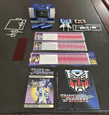 Soundwave Buzzsaw Frenzy Complete | G1 Transformers | Hasbro 1984 READ LISTING - Image 1 of 4