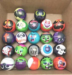 Halloween Squishy Stressbälle Trick or Treat Geschenktüte Neu geöffnete Box 22 Stck. - Bild 1 von 11