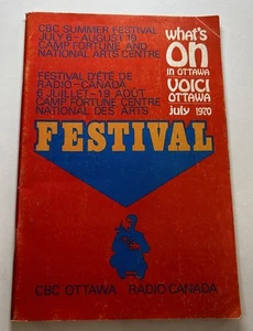Vintage 1970 “What’s On in Ottawa: Voici Ottawa” Travel and Tourism Pamphlet - Picture 1 of 12