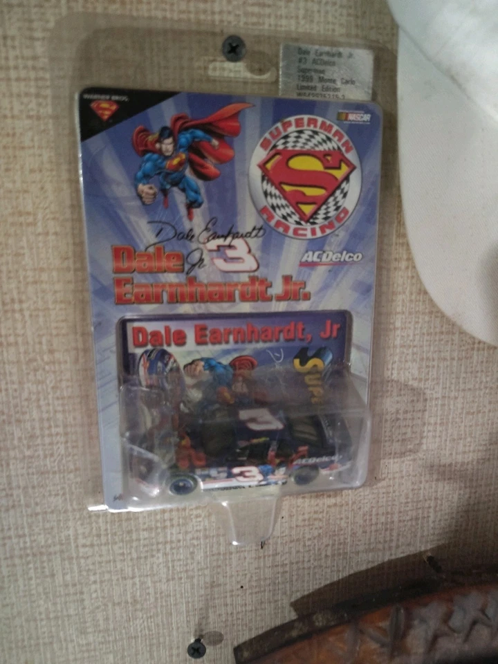 DALE EARNHARDT JR Superman Racing NASCAR 3 Chevy Monte Carlo 1/64 LTD ED 1999  - Image 1 of 1