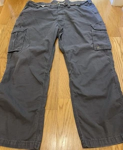 Carhartt Relaxed Fit Mens Gray Cargo Pants Force Extreme Size 44 x 32 Pant - Picture 1 of 11