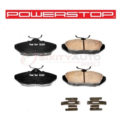 PowerStop Rear Disc Brake Pad & Hardware Kit for 1993-1998 Lincoln Mark VIII jc - Изображение 1 из 4