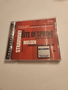 STRAVINSKY Rite Of Spring NIELSEN Symph No. 5 Op. 50 CD PAAVO JARVI - Picture 1 of 3