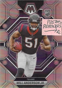 2023 Panini Mosaic - Rookies Will Anderson #376 Silver Prizm (RC) - Picture 1 of 1