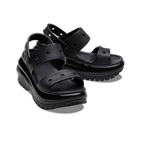 TIMBERLAND CROCS Sandali Mega Crush Sandal Nero 41 42 (UE) NUOVI UVP 99 00 €