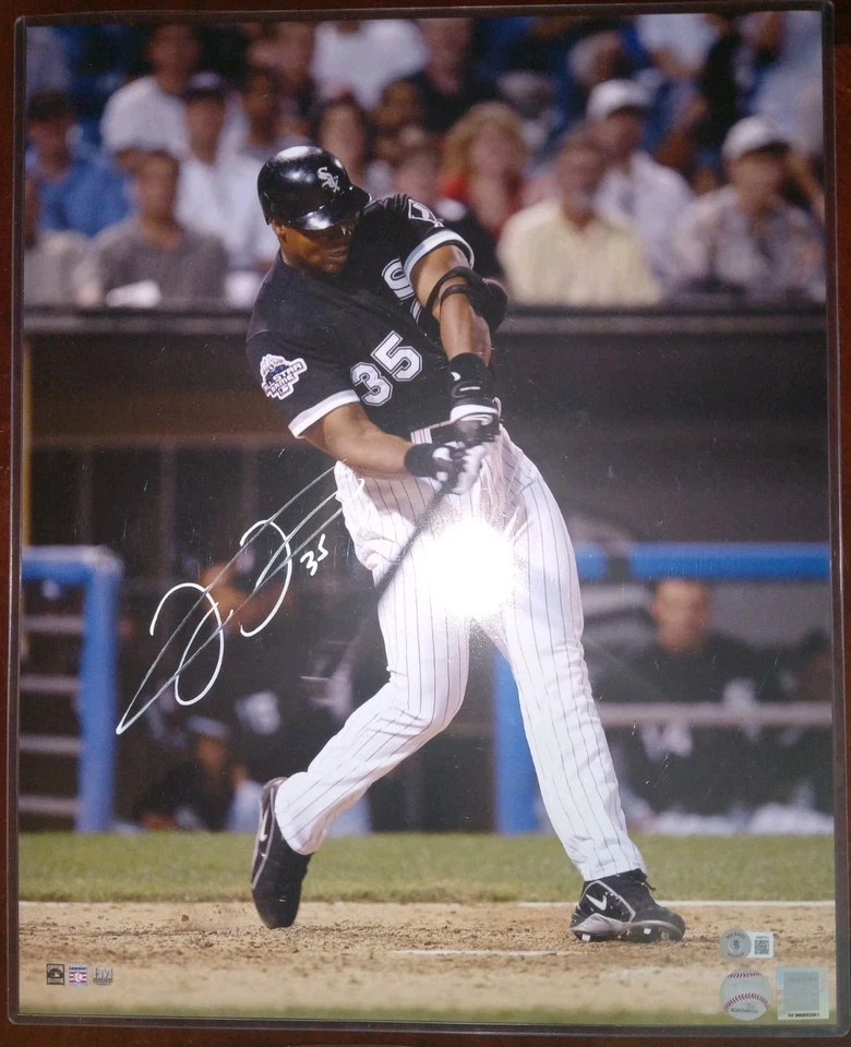 弗兰克·托马斯签名芝加哥白袜队16x20照片贝克特真品证明 — 第 1/3 张图片