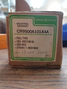 GE CR9500A101A4A PULL TYPE 460VAC COIL 1" STROKE INDUSTRIAL SOLENOID (TA51MS) - Picture 1 of 3