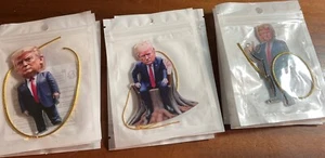 Patriotischer Donald Trump 2024 Weihnachtsschmuck - Acryl Dekor 3er Set - 3,99 $ - Bild 1 von 1