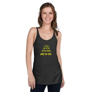 Star Wars Love Shirt Resist Anti-Trump No Kings MAGA Women's Racerback Tank - Picture 1 of 5