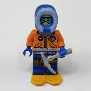 LEGO Minifigure City Arctic Explorer With Snowshoes And Ice Pick - Picture 1 of 5