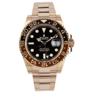 Rolex Oyster Perpetual GMT-Master II 'Root-Beer' oro rosa 18kt 126715CHNR - Foto 1 di 7