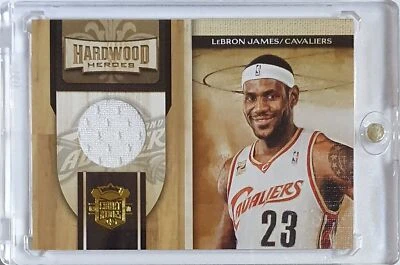2009 Panini Court Kings LeBron James #PATCH /299 Game Worn Jersey - Rare - Image 1 of 4