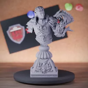 Kriegerbüste zum Malen und Sammeln von Statue - Bild 1 von 7