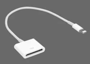 30pin Female to 8Pin Sync Data Charging Adapter Cable For Apple iPhone iwatch - Zdjęcie 1 z 5