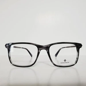 Mens Seraphin Black Phantom Eyeglassess Frames 53-19-145 Handmade In Japan - Picture 1 of 6