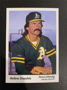 2016 Topps Archives Snapshots #AS-DE Dennis Eckersley Athletics